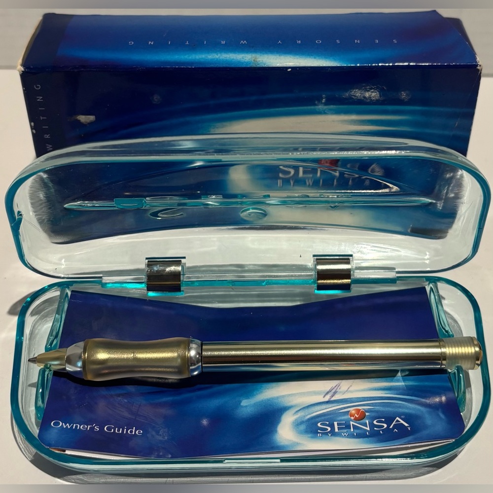 Sensa Zephyr Champagne & Gold Ballpoint Pen  - Made In USA